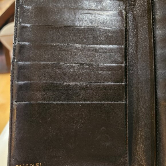 Chanel Bifold Long Wallet - Black Caviar - Picture 6 of 16